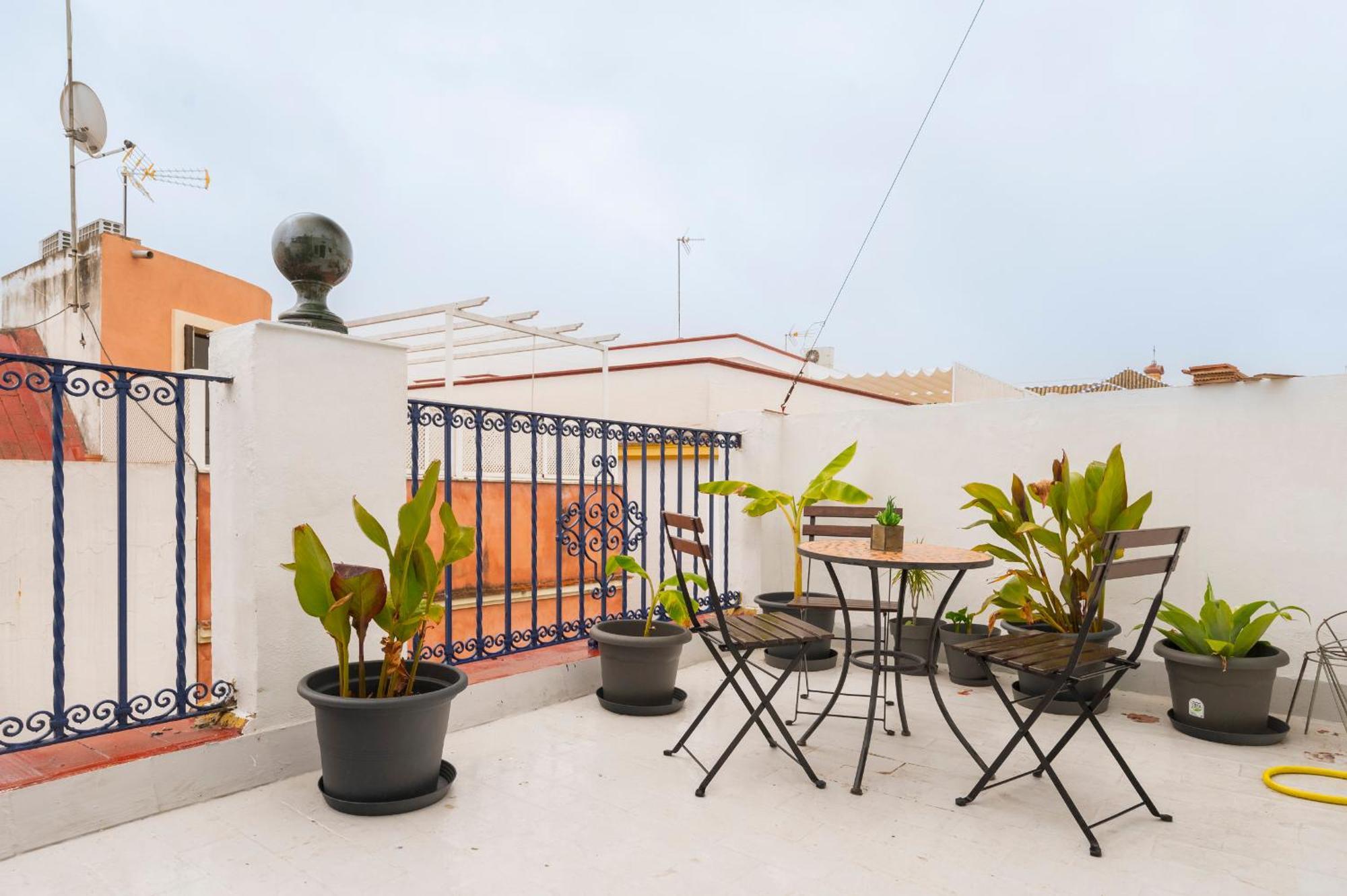 Santa Catalina Moderno Lägenhet Sevilla Exteriör bild