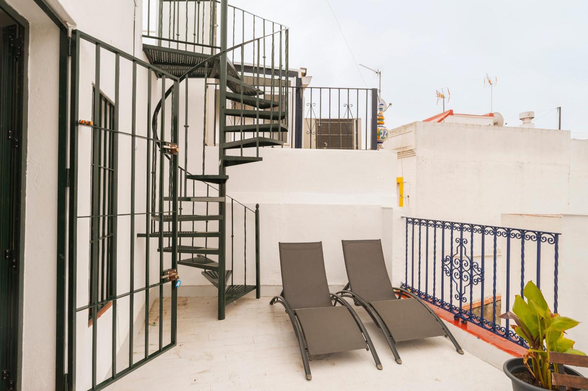 Santa Catalina Moderno Lägenhet Sevilla Exteriör bild